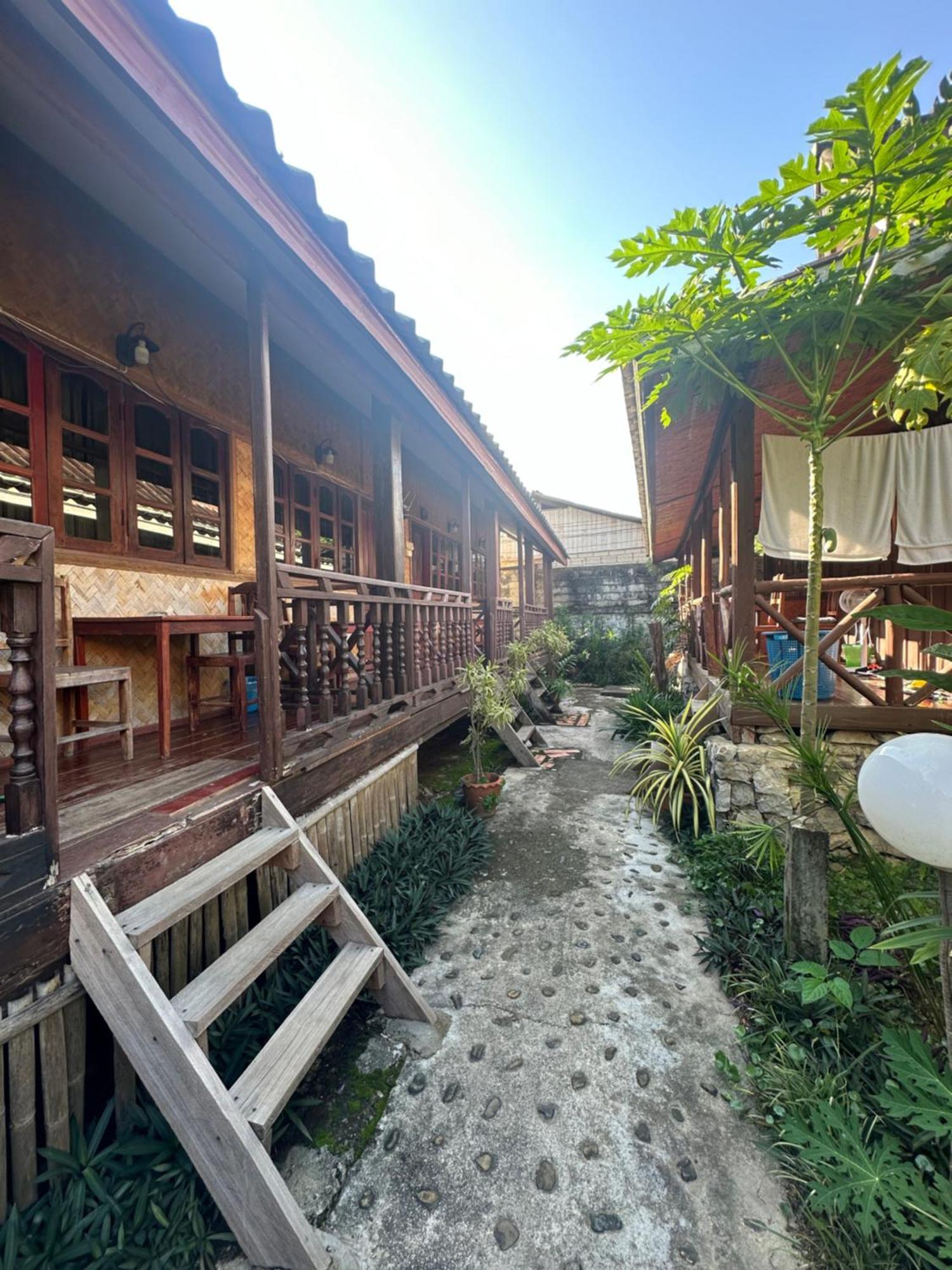 Bungalow Vang Vieng Luaran gambar