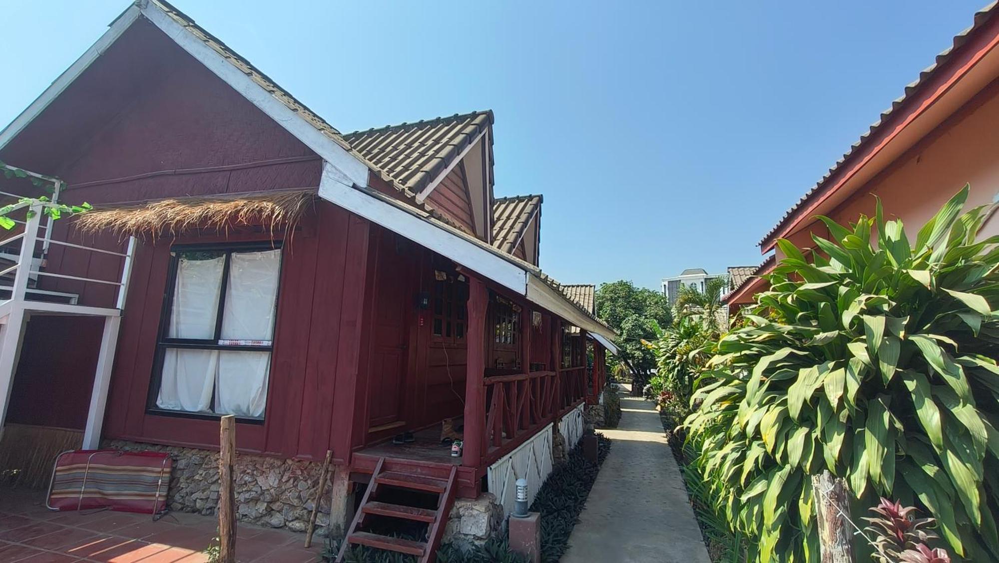 Bungalow Vang Vieng Luaran gambar